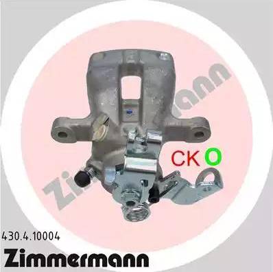 Zimmermann 430.4.10004 - Brake Caliper autospares.lv