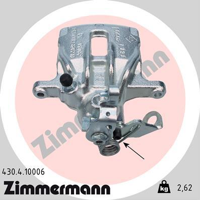 Zimmermann 430.4.10006 - Brake Caliper autospares.lv