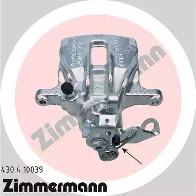 Zimmermann 430.4.10039 - Brake Caliper autospares.lv