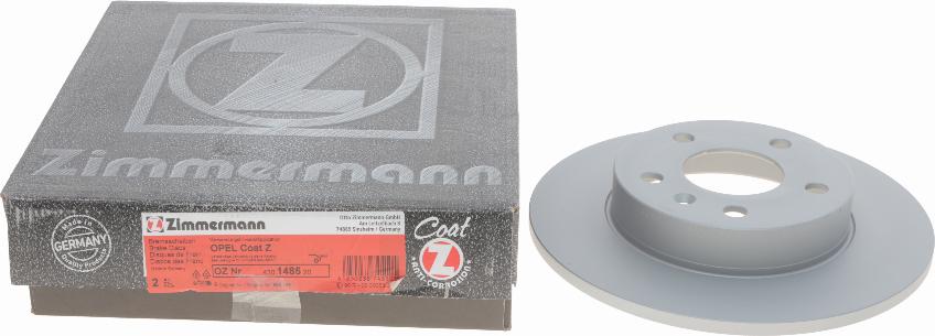 Zimmermann 430.1485.20 - Brake Disc autospares.lv