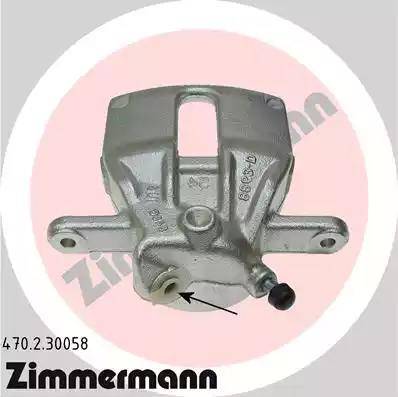 Zimmermann 470.2.30058 - Brake Caliper autospares.lv