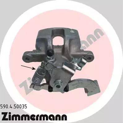 Zimmermann 590.4.50035 - Brake Caliper autospares.lv