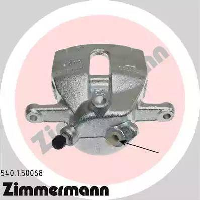 Zimmermann 540.1.50068 - Brake Caliper autospares.lv