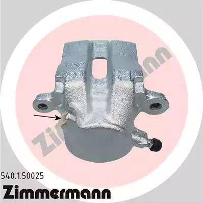 Zimmermann 540.1.50025 - Brake Caliper autospares.lv