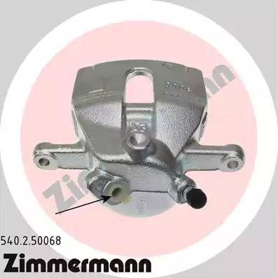 Zimmermann 540.2.50068 - Brake Caliper autospares.lv