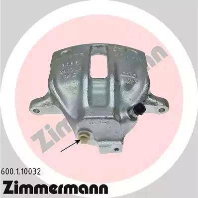 Zimmermann 600.1.10032 - Brake Caliper autospares.lv