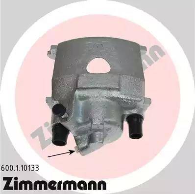 Zimmermann 600.1.10133 - Brake Caliper autospares.lv