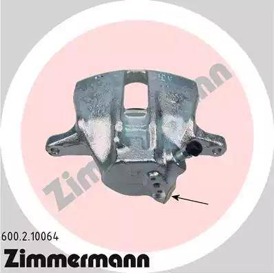 Zimmermann 600.2.10064 - Brake Caliper autospares.lv