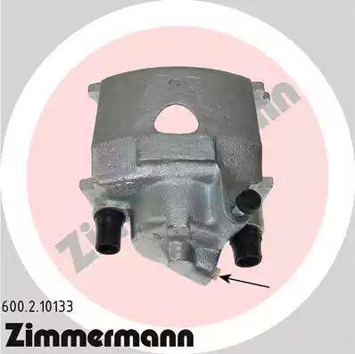 Zimmermann 600.2.10133 - Brake Caliper autospares.lv