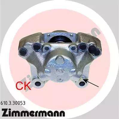 Zimmermann 610.3.30053 - Brake Caliper autospares.lv