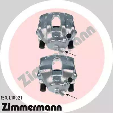 Zimmermann 150.1.10021 - Brake Caliper autospares.lv