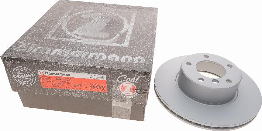 Zimmermann 150.1284.20 - Brake Disc autospares.lv