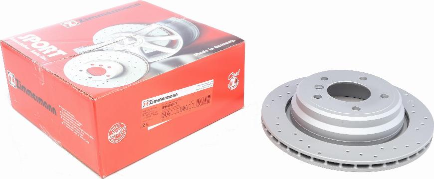 Zimmermann 150.1286.52 - Brake Disc autospares.lv