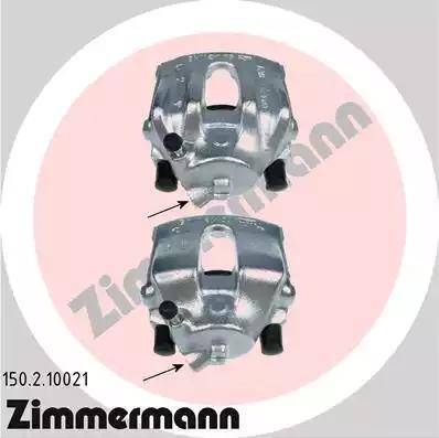 Zimmermann 150.2.10021 - Brake Caliper autospares.lv