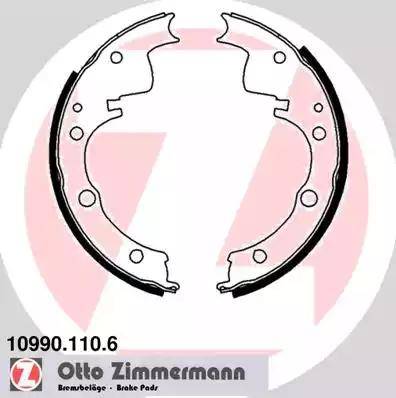 Zimmermann 10990.110.6 - Brake Shoe Set autospares.lv