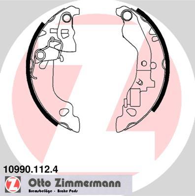 Zimmermann 10990.112.4 - Brake Shoe Set autospares.lv