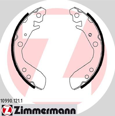 Zimmermann 10990.121.1 - Brake Shoe Set autospares.lv