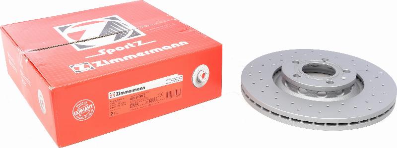 Zimmermann 100.1242.52 - Brake Disc autospares.lv