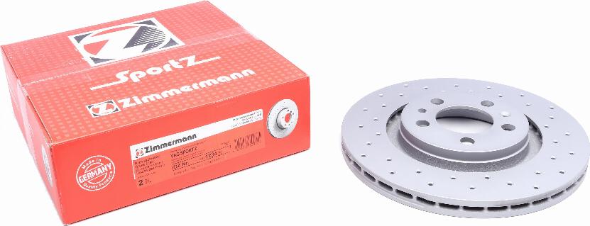 Zimmermann 100.1234.52 - Brake Disc autospares.lv