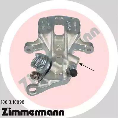 Zimmermann 100.3.10098 - Brake Caliper autospares.lv