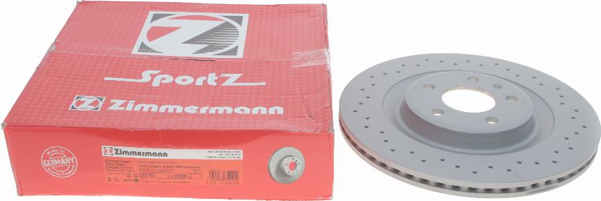 Zimmermann 100.3358.52 - Brake Disc autospares.lv