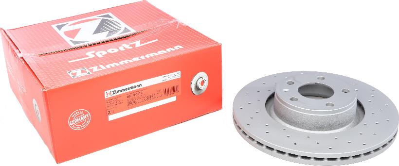 Zimmermann 100.3317.52 - Brake Disc autospares.lv