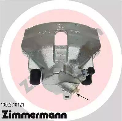 Zimmermann 100.2.10121 - Brake Caliper autospares.lv