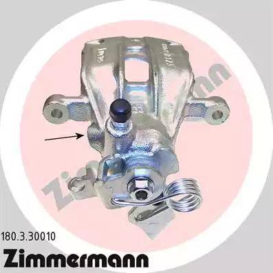 Zimmermann 180.3.30010 - Brake Caliper autospares.lv