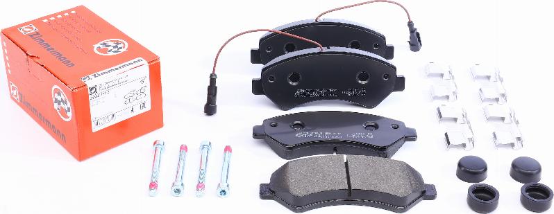 Zimmermann 24466.190.3 - Brake Pad Set, disc brake autospares.lv