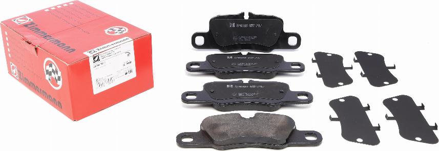 Zimmermann 24554.160.1 - Brake Pad Set, disc brake autospares.lv