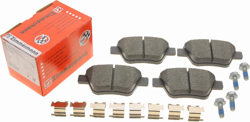 Zimmermann 24563.165.2 - Brake Pad Set, disc brake autospares.lv