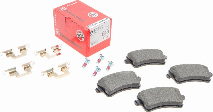 Zimmermann 24606.175.2 - Brake Pad Set, disc brake autospares.lv