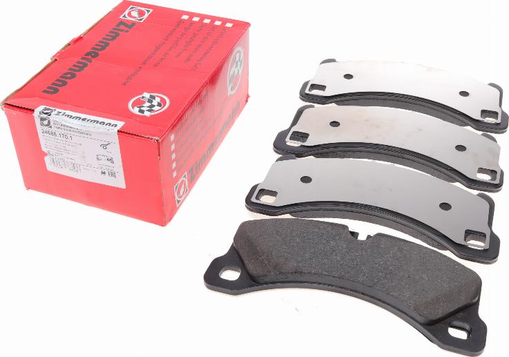 Zimmermann 24685.170.1 - Brake Pad Set, disc brake autospares.lv