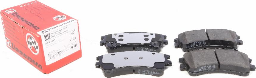 Zimmermann 24046.185.1 - Brake Pad Set, disc brake autospares.lv