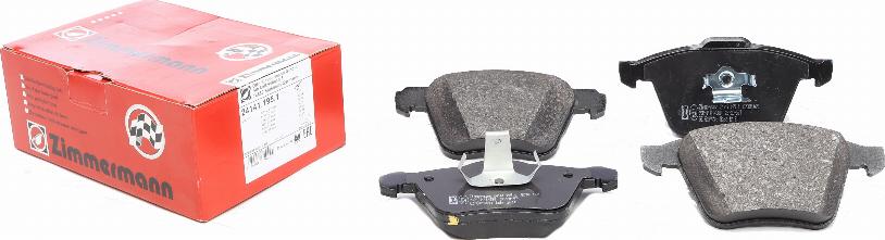 Zimmermann 24141.195.1 - Brake Pad Set, disc brake autospares.lv