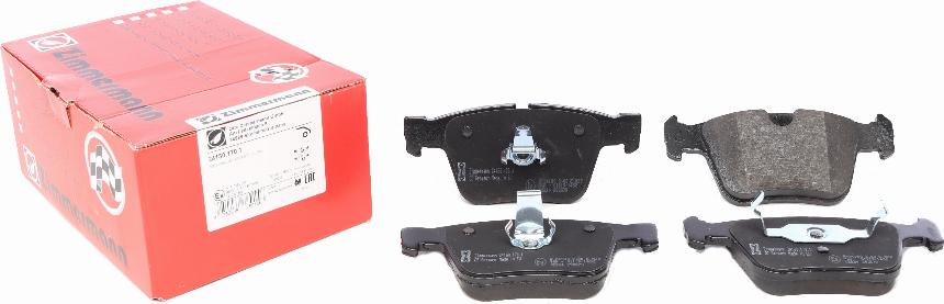 Zimmermann 24180.170.1 - Brake Pad Set, disc brake autospares.lv