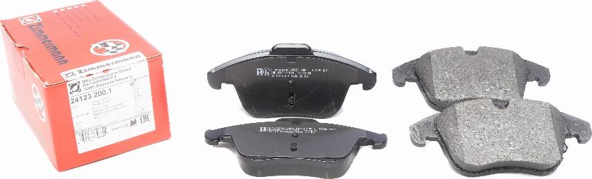 Zimmermann 24123.200.1 - Brake Pad Set, disc brake autospares.lv