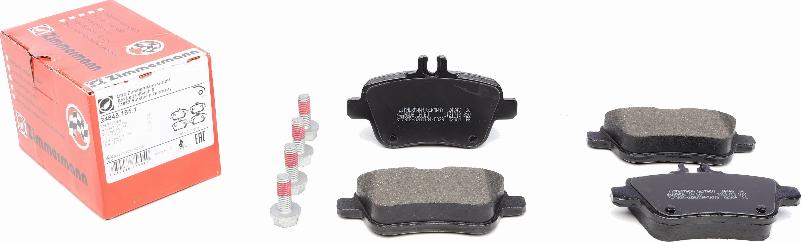 Zimmermann 24848.185.1 - Brake Pad Set, disc brake autospares.lv