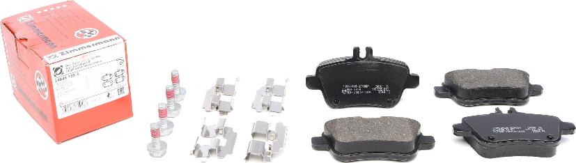 Zimmermann 24848.185.2 - Brake Pad Set, disc brake autospares.lv