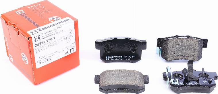 Zimmermann 24231.150.1 - Brake Pad Set, disc brake autospares.lv