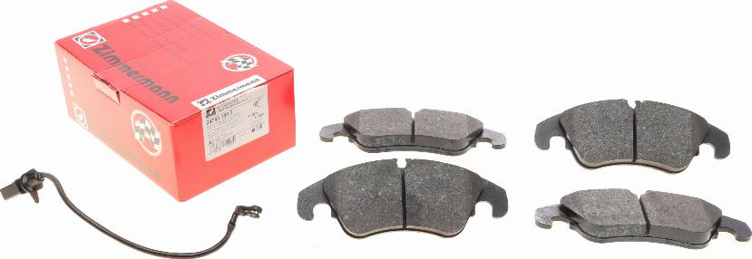 Zimmermann 24743.190.3 - Brake Pad Set, disc brake autospares.lv