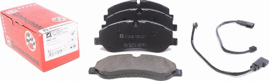 Zimmermann 25602.170.2 - Brake Pad Set, disc brake autospares.lv