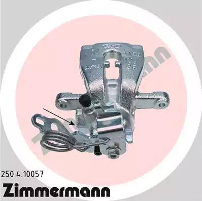 Zimmermann 250.4.10057 - Brake Caliper autospares.lv