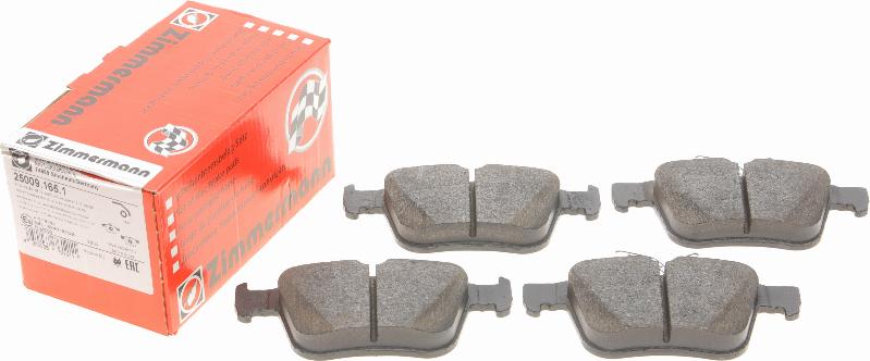 Zimmermann 25009.165.1 - Brake Pad Set, disc brake autospares.lv