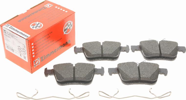 Zimmermann 25008.165.1 - Brake Pad Set, disc brake autospares.lv