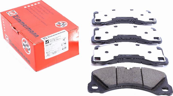 Zimmermann 25007.168.1 - Brake Pad Set, disc brake autospares.lv