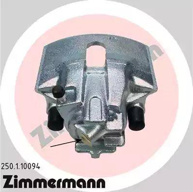 Zimmermann 250.1.10094 - Brake Caliper autospares.lv