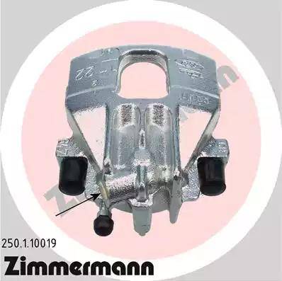 Zimmermann 250.1.10019 - Brake Caliper autospares.lv