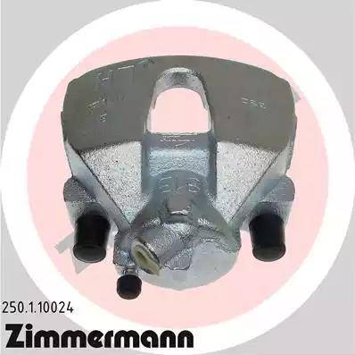 Zimmermann 250.1.10024 - Brake Caliper autospares.lv