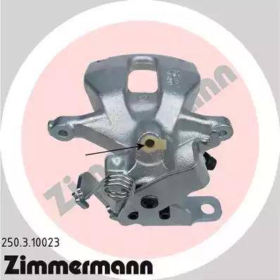 Zimmermann 250.3.10023 - Brake Caliper autospares.lv